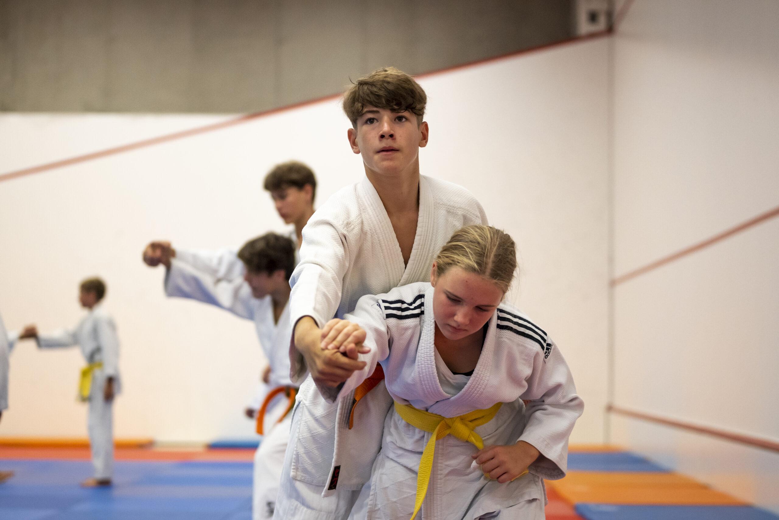 camp de judo tenero judo enfants